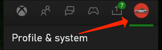 xbox-series-x-profile-and-system-sidebar كيفية البحث عن الرقم التسلسلي لوحدة التحكم Xbox Series X | S