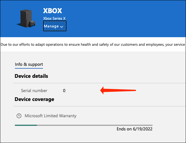 xbox-series-x-serial-number-microsoft كيفية البحث عن الرقم التسلسلي لوحدة التحكم Xbox Series X | S