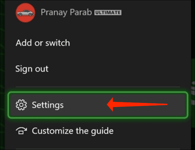 xbox-series-x-settings-sidebar كيفية البحث عن الرقم التسلسلي لوحدة التحكم Xbox Series X | S