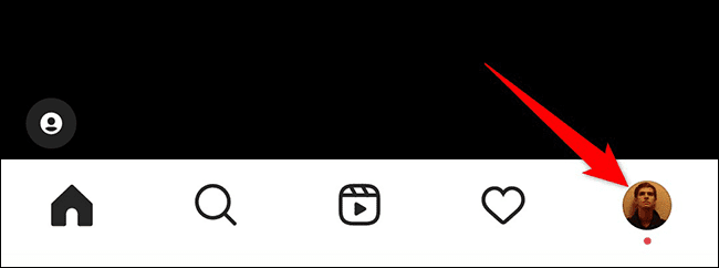 1-instagram-app-profile-icon كيفية تمكين الوضع الداكن على Instagram