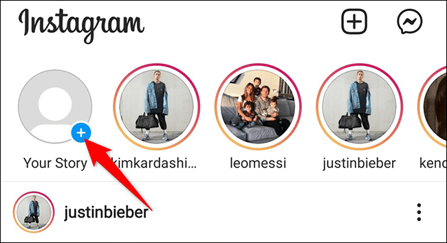 1-instagram-your-story كيفية البث المباشر على Instagram