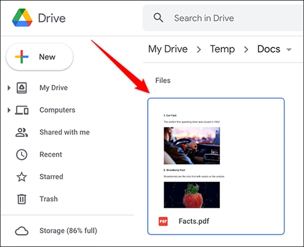 1-select-file كيفية عمل رابط تحميل مباشر لملفات Google Drive