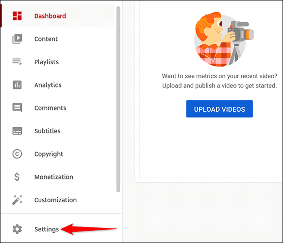 1-youtube-studio-settings كيفية حذف قناتك على YouTube