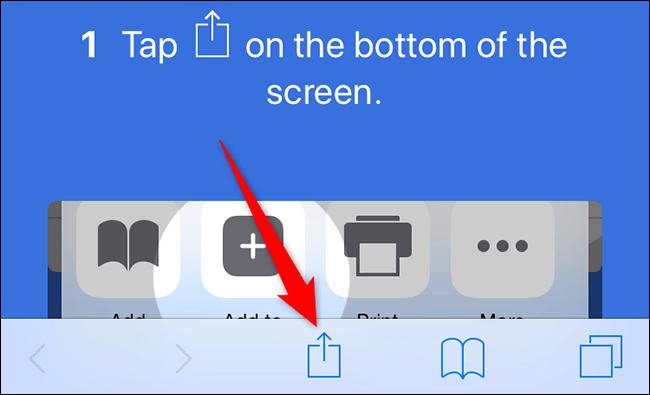 10-share-shortcut كيفية تحويل الصور إلى ملف PDF على iPhone