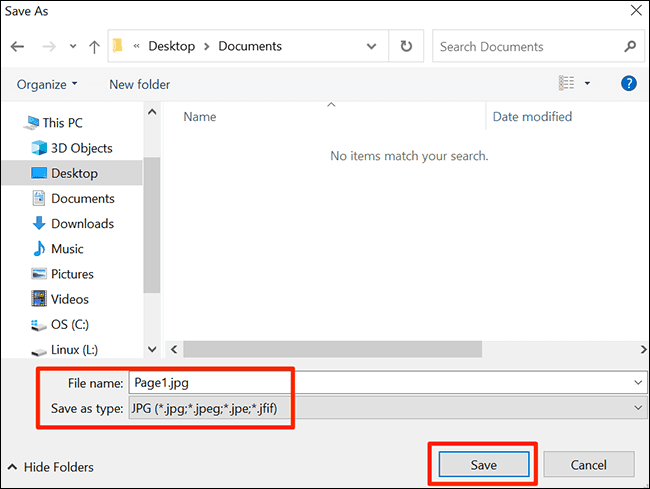 16-save-pdf-jpg كيفية تحويل ملفات PDF إلى JPG على Windows 10