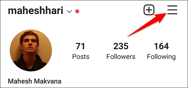 2-instagram-menu كيفية تسجيل الخروج من Instagram