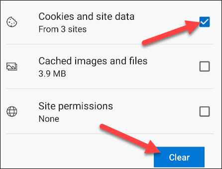 كيفية مسح ملفات تعريف الارتباط وبيانات الموقع على Android - %categories