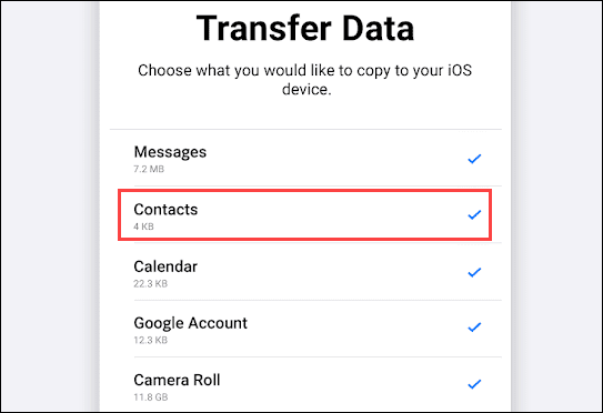 2021-07-30_11-50-32 كيفية نقل جهات الاتصال من Android إلى iPhone