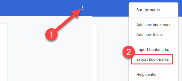 2021-07-30_16-45-42 كيفية تصدير الإشارات المرجعية على Chrome