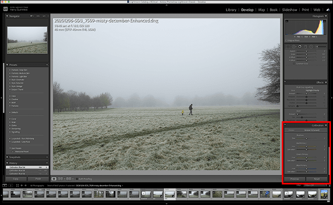 2lightroom ما هي المعايرة في Adobe Camera Raw و Lightroom؟