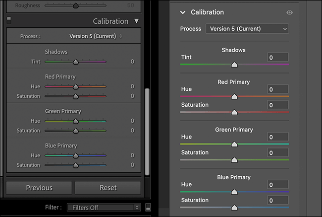 3calibtration ما هي المعايرة في Adobe Camera Raw و Lightroom؟