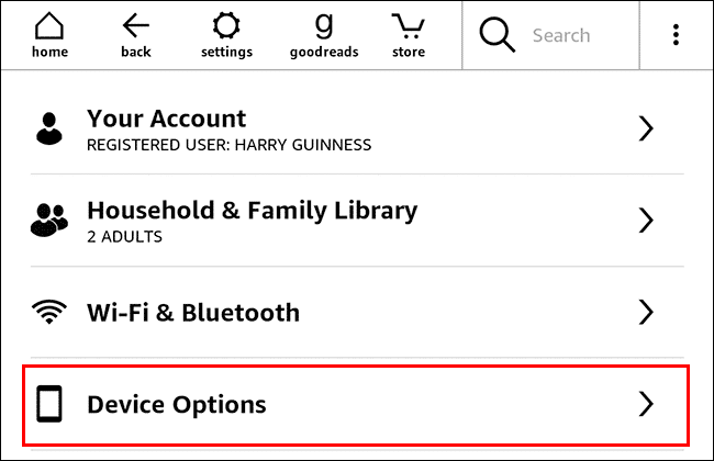 4deviceoptions كيفية إخفاء الكتب المسموعة على جهاز Kindle