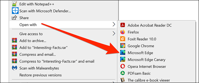 9-open-pdf-microsoft-edge كيفية تحويل ملفات PDF إلى JPG على Windows 10