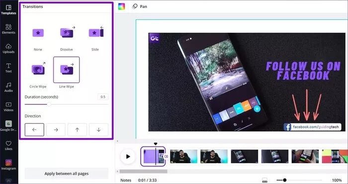 Add-Transitions-to-Clips_935adec67b324b146ff212ec4c69054f كيفية إنشاء مقاطع فيديو وتحريرها في Canva
