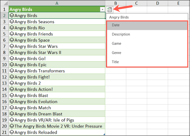 AddData-ExcelCreateDataType كيفية إنشاء نوع البيانات الخاصة بك في Microsoft Excel