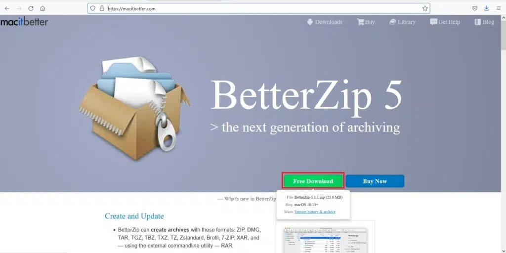 Better-Zip-5-for-Mac-1024x512-1 كيفية حماية مجلد بكلمة مرور في نظام Mac
