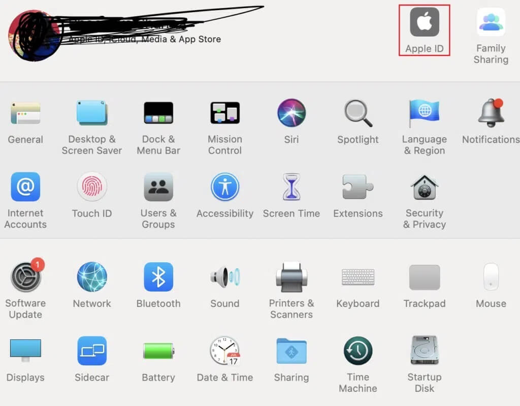 Click-on-Apple-ID-on-the-right-hand-side-of-the-window-1024x799-1 إصلاح مشاكل macOS Big Sur