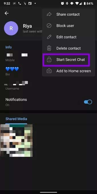 Contact-Info-Telegram_7c4a12eb7455b3a1ce1ef1cadcf29289 كيفية استخدام الدردشة السرية في Telegram على Android و iOS