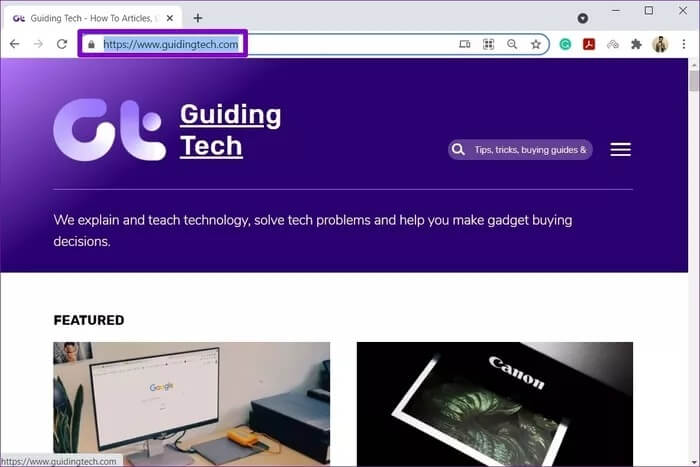 Copy-Website-URL_935adec67b324b146ff212ec4c69054f أفضل 3 طرق لفتح صفحة ويب عند بدء التشغيل في Windows 10