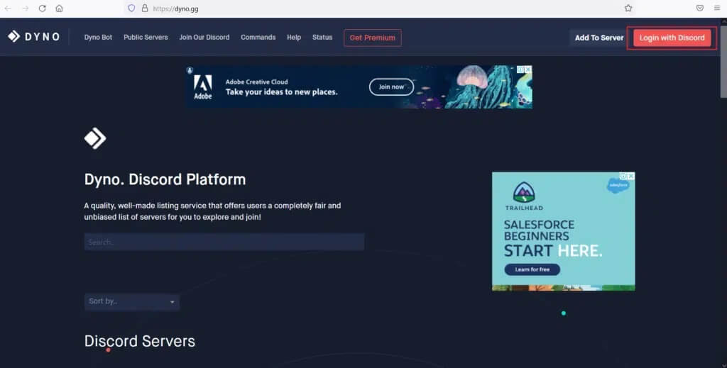 Dyno-Bot-Login-with-Discord-1024x519-1 قائمة أوامر Discord