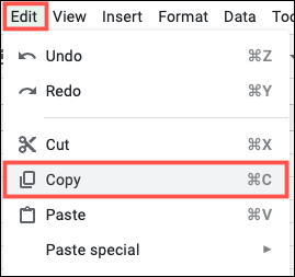 EditCopy-GoogleSheetsSpecial كيفية استخدام خيارات اللصق الخاصة على Google Sheets