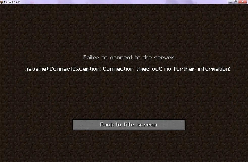 إصلاح خطأ io.netty channel Abstract Channel$Annotated ConnectException في Minecraft - %categories