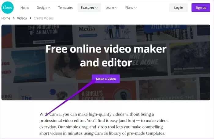 Make-a-Video-in-Canva_935adec67b324b146ff212ec4c69054f كيفية إنشاء مقاطع فيديو وتحريرها في Canva