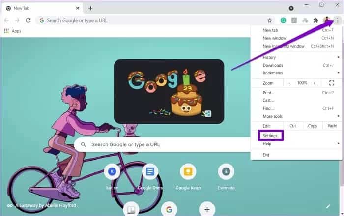 Open-Chrome-Settings_935adec67b324b146ff212ec4c69054f أفضل 7 طرق لإصلاح فتح المواقع غير المرغوب فيها تلقائيًا في Google Chrome