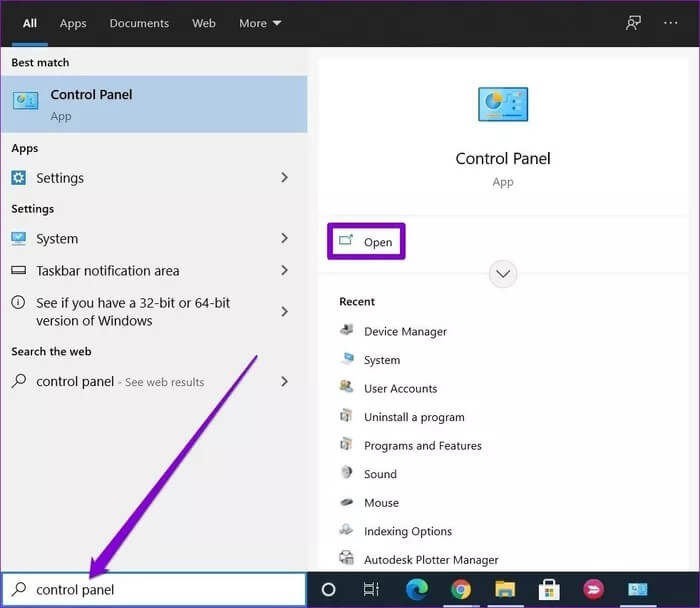 Open-Control-Panel_935adec67b324b146ff212ec4c69054f أفضل 5 طرق لتغيير حساب المسؤول في Windows 10