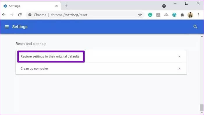 Reset-Chrome_935adec67b324b146ff212ec4c69054f أفضل خمس طرق لإصلاح تعذر فتح الروابط في Outlook