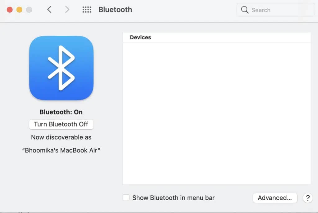 Select-Bluetooth-and-click-on-Turn-Off-1024x687-1 كيفية إصلاح عدم عمل Bluetooth على نظام Mac