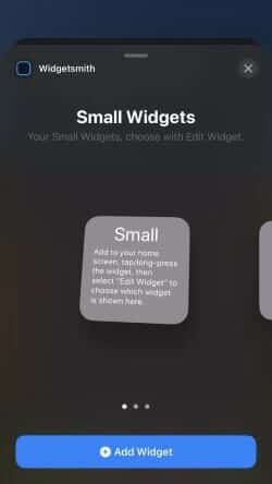 Select-Your-Widget-to-Add-to-Home-Screen_935adec67b324b146ff212ec4c69054f كيفية اختيار صور محددة للويدجت و أدوات الذكية مع iOS