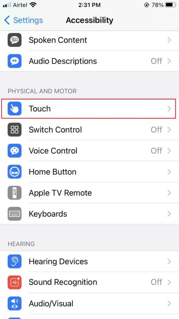Select-touch-576x1024-1 لماذا تم تجميد وتوقف جهاز iPhone الخاص بي ولا إيقافه أو إعادة تشغيله