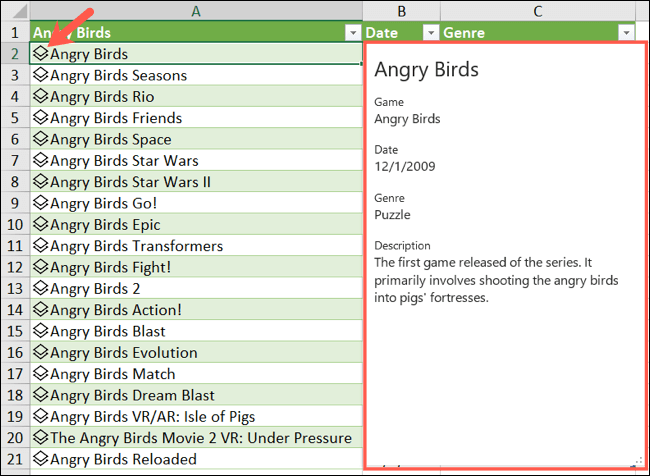 كيفية إنشاء نوع البيانات الخاصة بك في Microsoft Excel - %categories