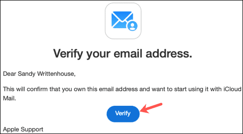 Step2VerifyEmailAddresses-iCloudCustomEmailDomain كيفية إعداد دومين بريد إلكتروني مخصص على iCloud