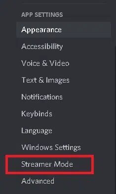 Streamer-Mode إصلاح عدم عمل إشعارات Discord