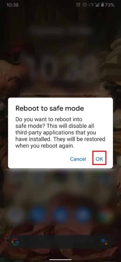 Tap-on-OK-to-reboot-into-Safe-Mode.-473x1024-1 إصلاح للأسف توقفت خدمة IMS