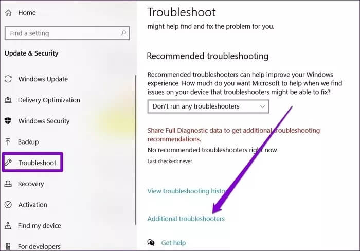 Windows-Troubleshooter_935adec67b324b146ff212ec4c69054f أفضل 8 طرق لإصلاح استمرار انقطاع اتصال الـ Wifi على Windows 10