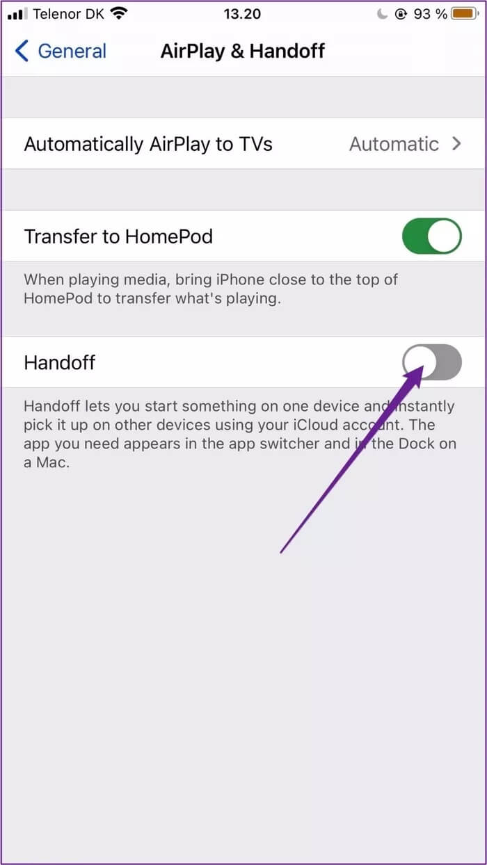 activate-handoff-iphone_935adec67b324b146ff212ec4c69054f كيفية استخدام الحافظة العالمية على نظام Mac