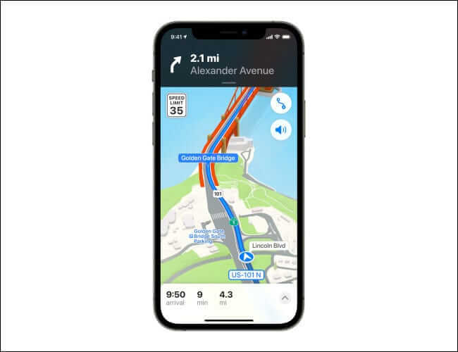 apple_maps_ios15 الجديد في iOS 15 و iPadOS 15 و macOS Monterey