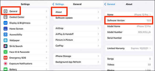 checking-for-firmware-updates-on-iphone-fixed-2 ما هو أحدث إصدار من iOS لأجهزة iPhone و iPadOS لأجهزة iPad؟