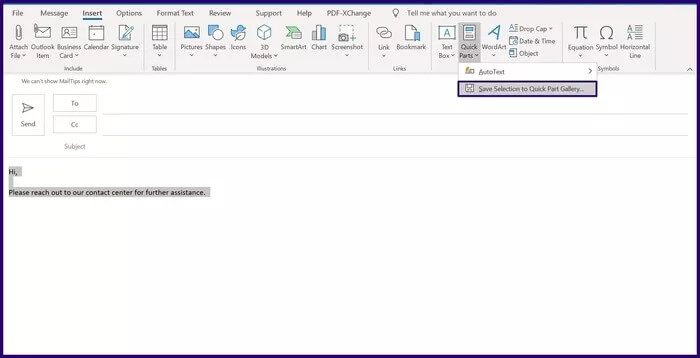 create-email-template-in-microsoft-outlook-step-10_935adec67b324b146ff212ec4c69054f كيفية إنشاء قوالب بريد إلكتروني في Microsoft Outlook