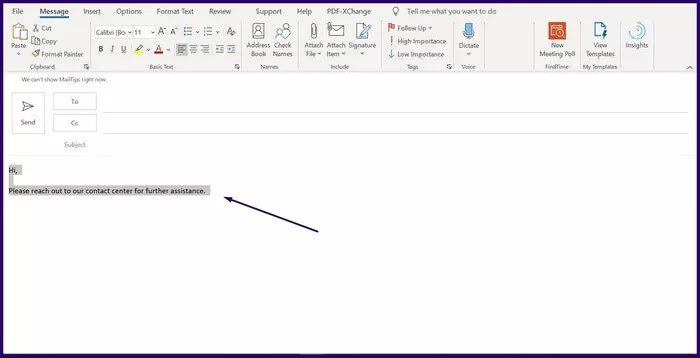 كيفية إنشاء قوالب بريد إلكتروني في Microsoft Outlook - %categories