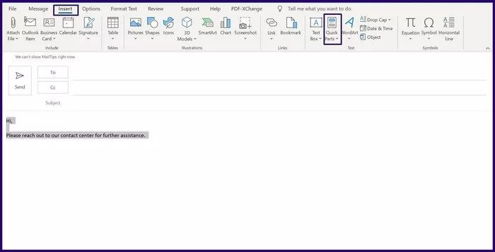 create-email-template-in-microsoft-outlook-step-9_935adec67b324b146ff212ec4c69054f كيفية إنشاء قوالب بريد إلكتروني في Microsoft Outlook