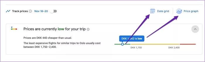 date-grid-price-graph-google-travel_935adec67b324b146ff212ec4c69054f-1 كيفية استخدام Google Travel للتخطيط لرحلتك