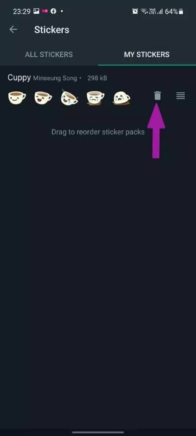 delete-sticker-pack_40dd5eab97016030a3870d712fd9ef0f كيفية إزالة الملصقات من WhatsApp