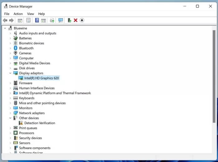 device-manager-menu_935adec67b324b146ff212ec4c69054f أفضل 8 طرق لإصلاح اختفاء الرموز من سطح المكتب على Windows 10 و 11