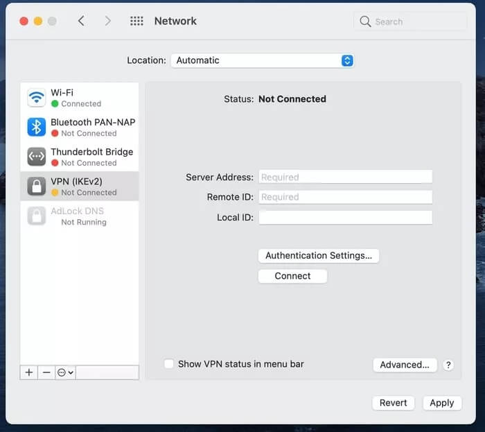 disable-VPN_935adec67b324b146ff212ec4c69054f أفضل الطرق لإصلاح مشكة عدم عثور متصفح Safari على خادم على Mac