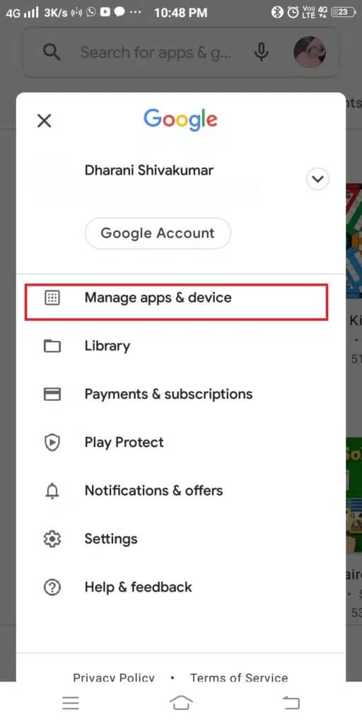 from-the-list-of-options-tap-on-manage-apps-and-dev-512x1024-1 إصلاح للأسف توقفت خدمة IMS