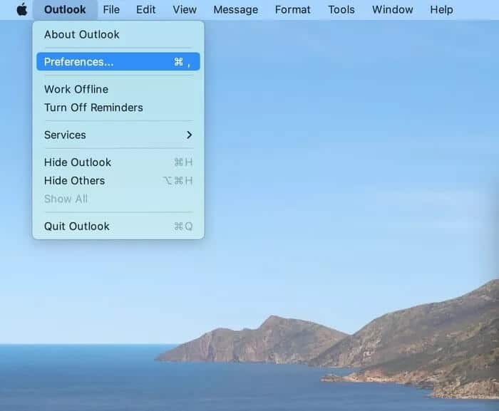 go-to-outlook-preferences_935adec67b324b146ff212ec4c69054f كيفية دمج Gmail في Outlook على الويب والجوال